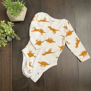 Old navy Dinosaur long sleeve onesie